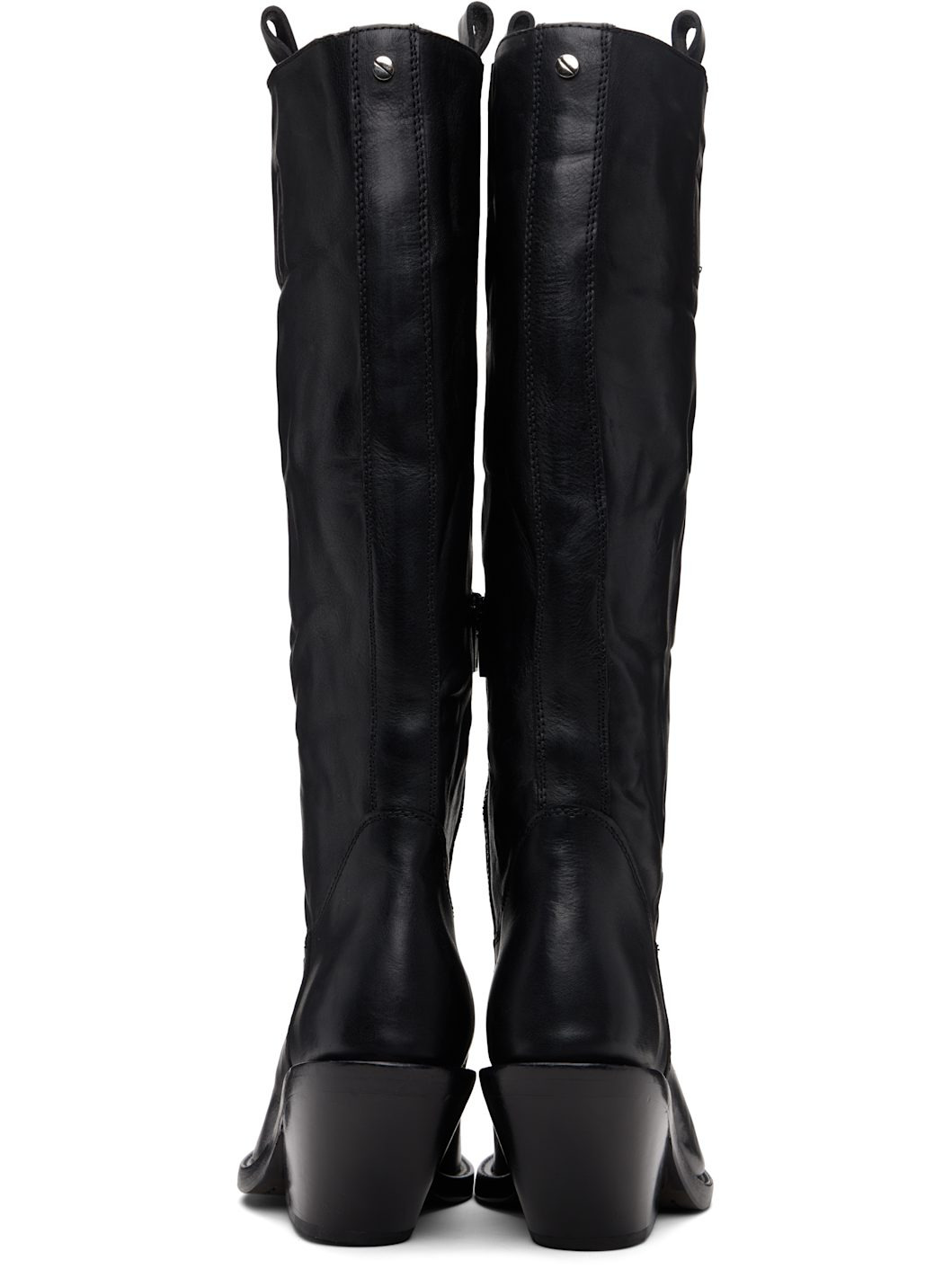 Black Lidar Western Boots - 2