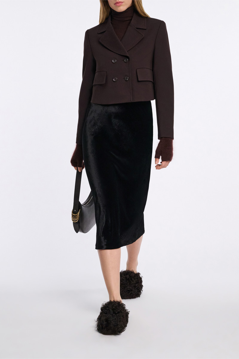 DOROTHEE SCHUMACHER VELVET WHISPER skirt outlook