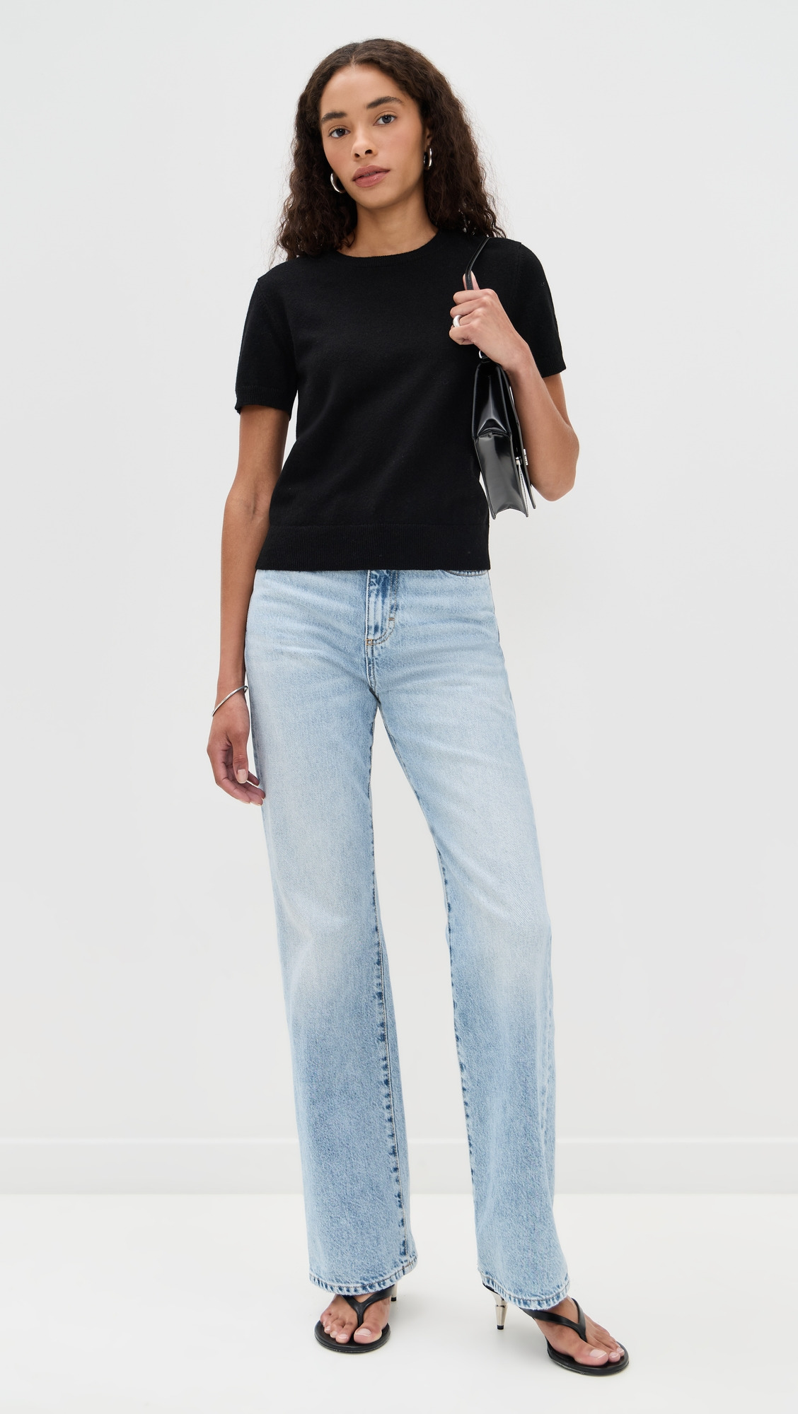 Cashmere Blend Tee - 4