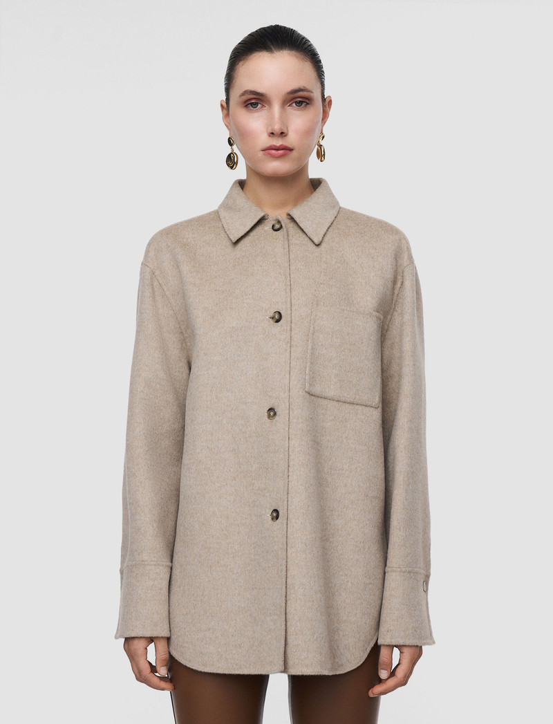 JOSEPH Wada Double Face Cashmere Overshirt outlook