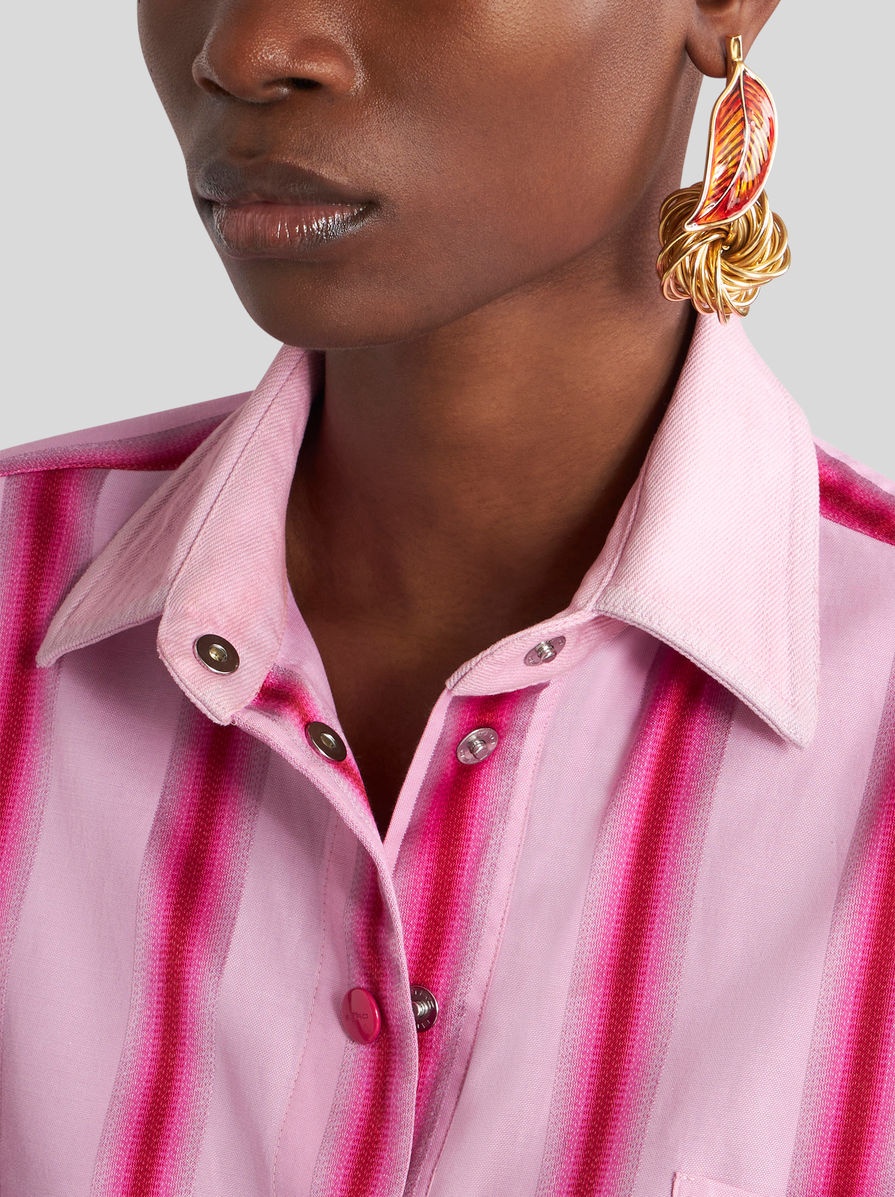 EARRINGS WITH LEAF - 2