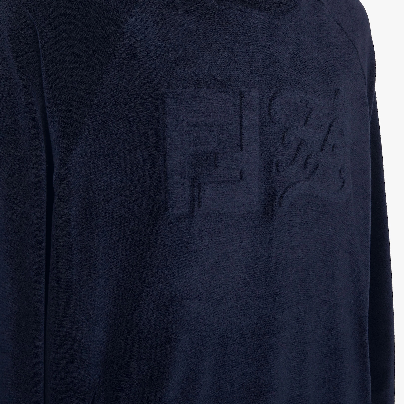 Blue cotton sweatshirt - 3
