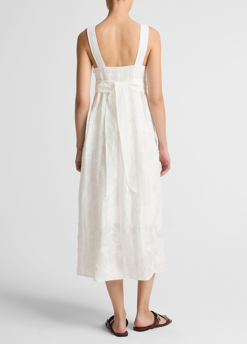 Vince Fil Coupé Mixed-Media Dress outlook
