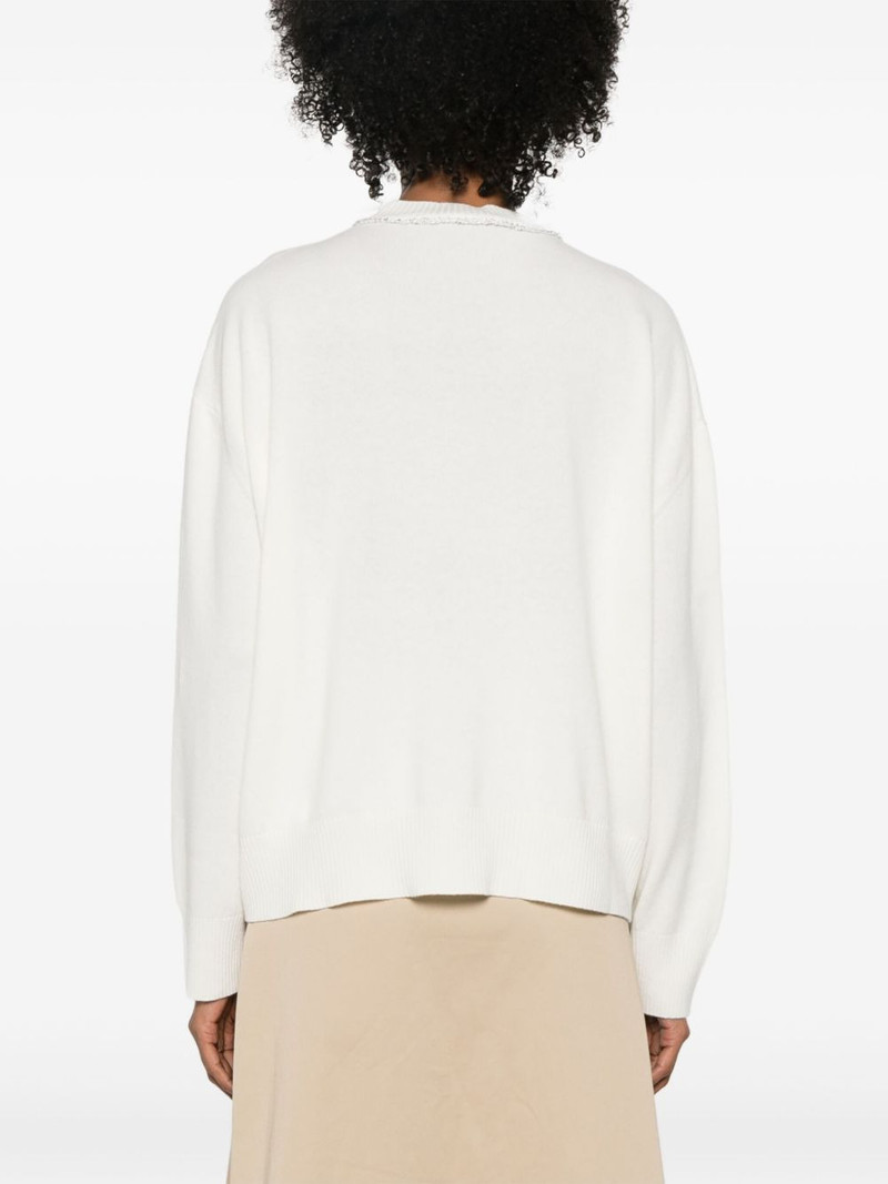 sequin-detailing jumper 4