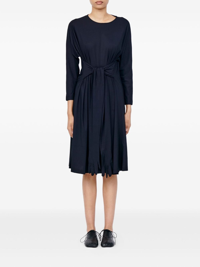 MM6 Maison Margiela tie-waist maxi dress outlook