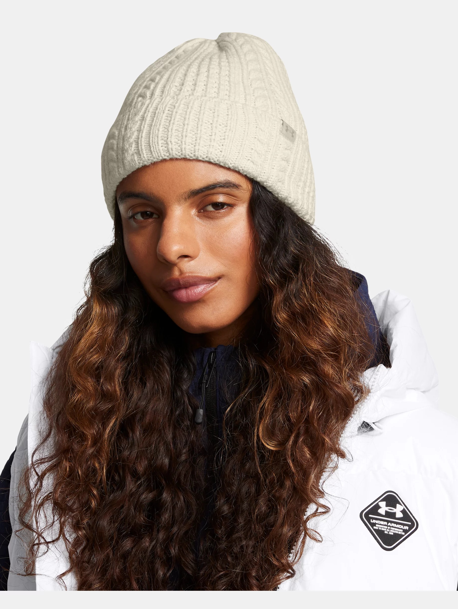 Women's UA Halftime Cable Knit Beanie - 3
