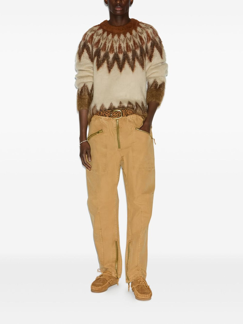 Isabel Marant Tils elasticated-waistband trousers outlook