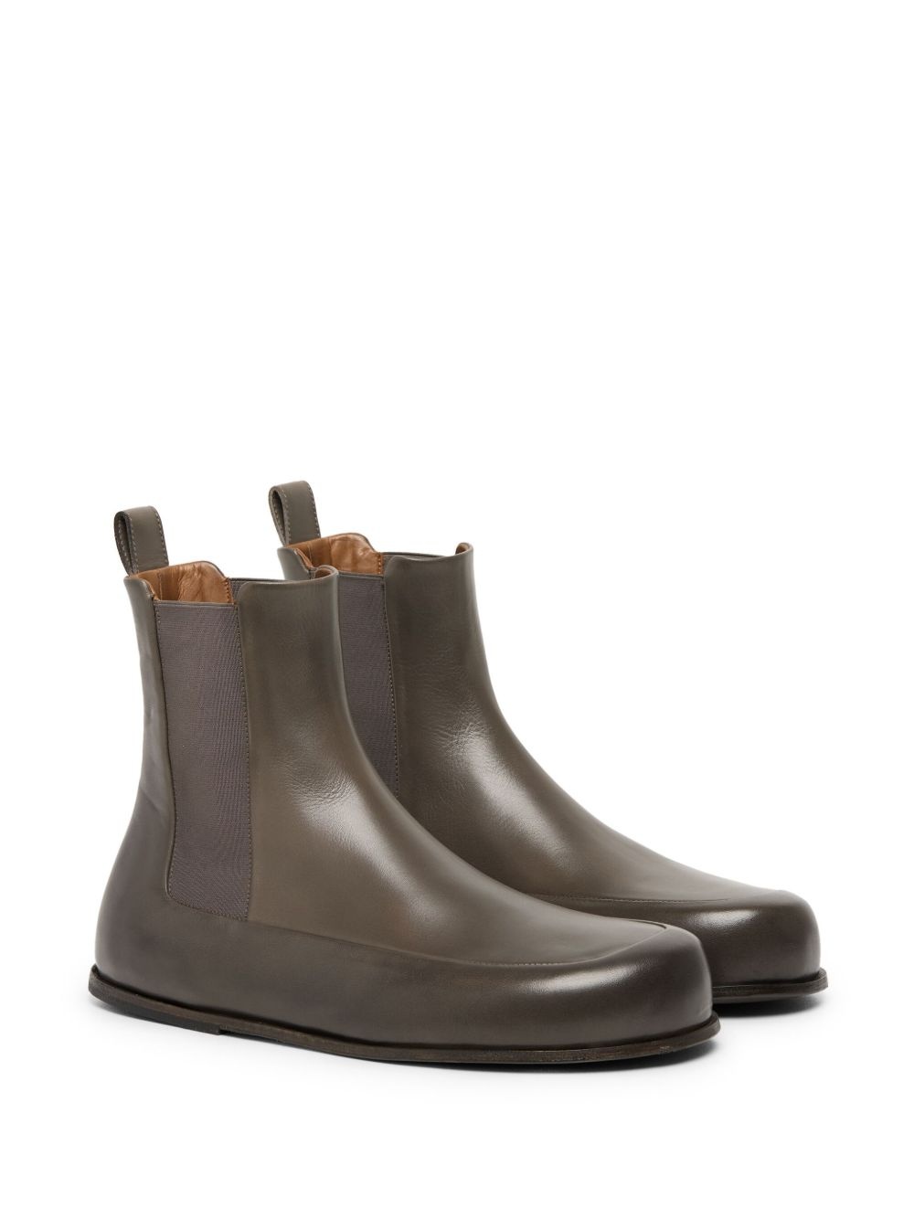 ankle-lenght calf leather boots - 2