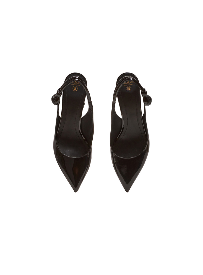Alma patent leather slingbacks 3