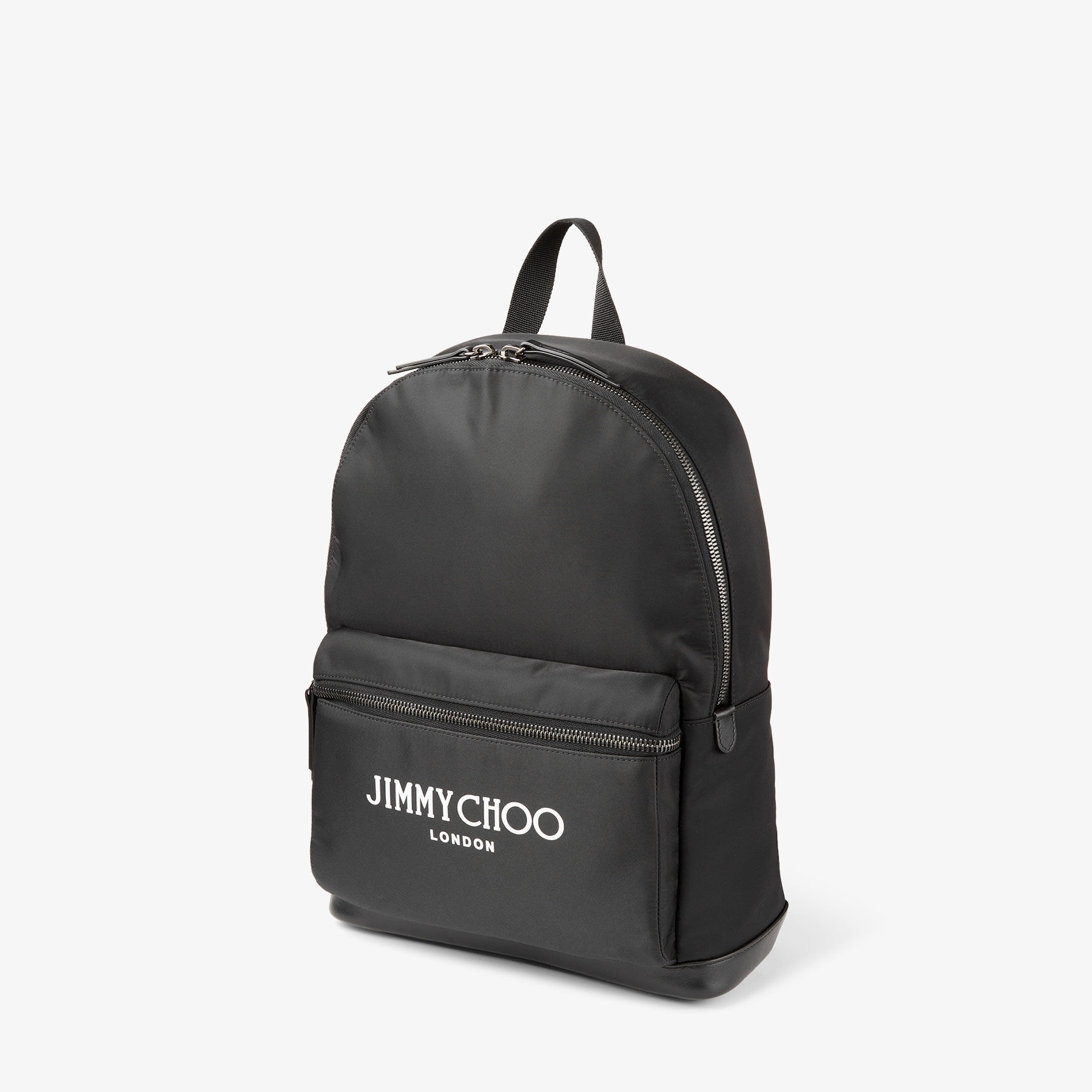 Wilmer
Black Nylon Backpack with Jimmy Choo Logo - 2