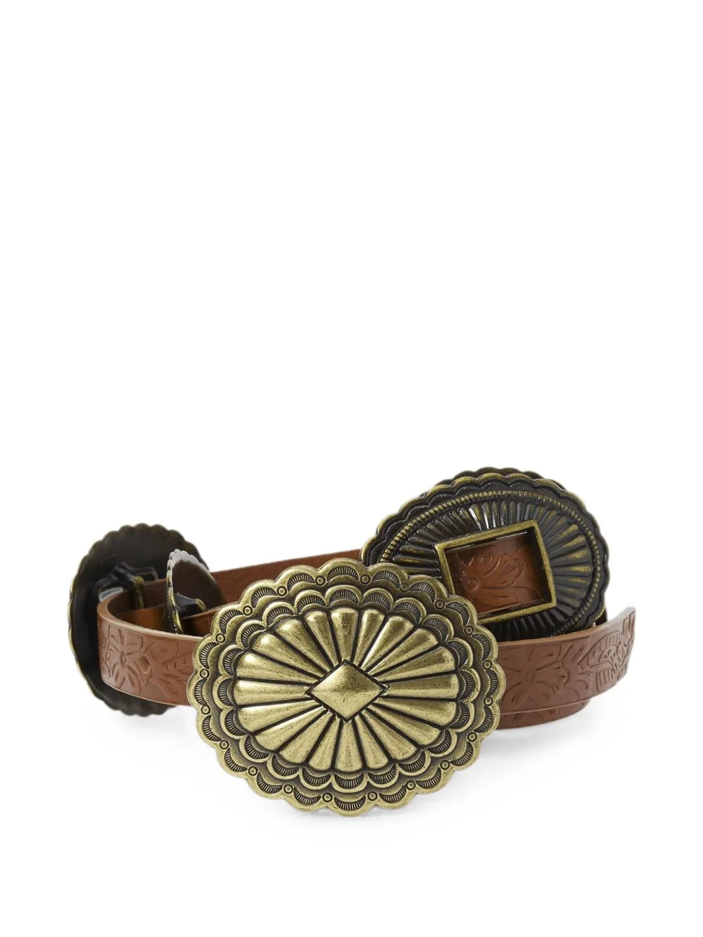 embossed Concho belt - 1