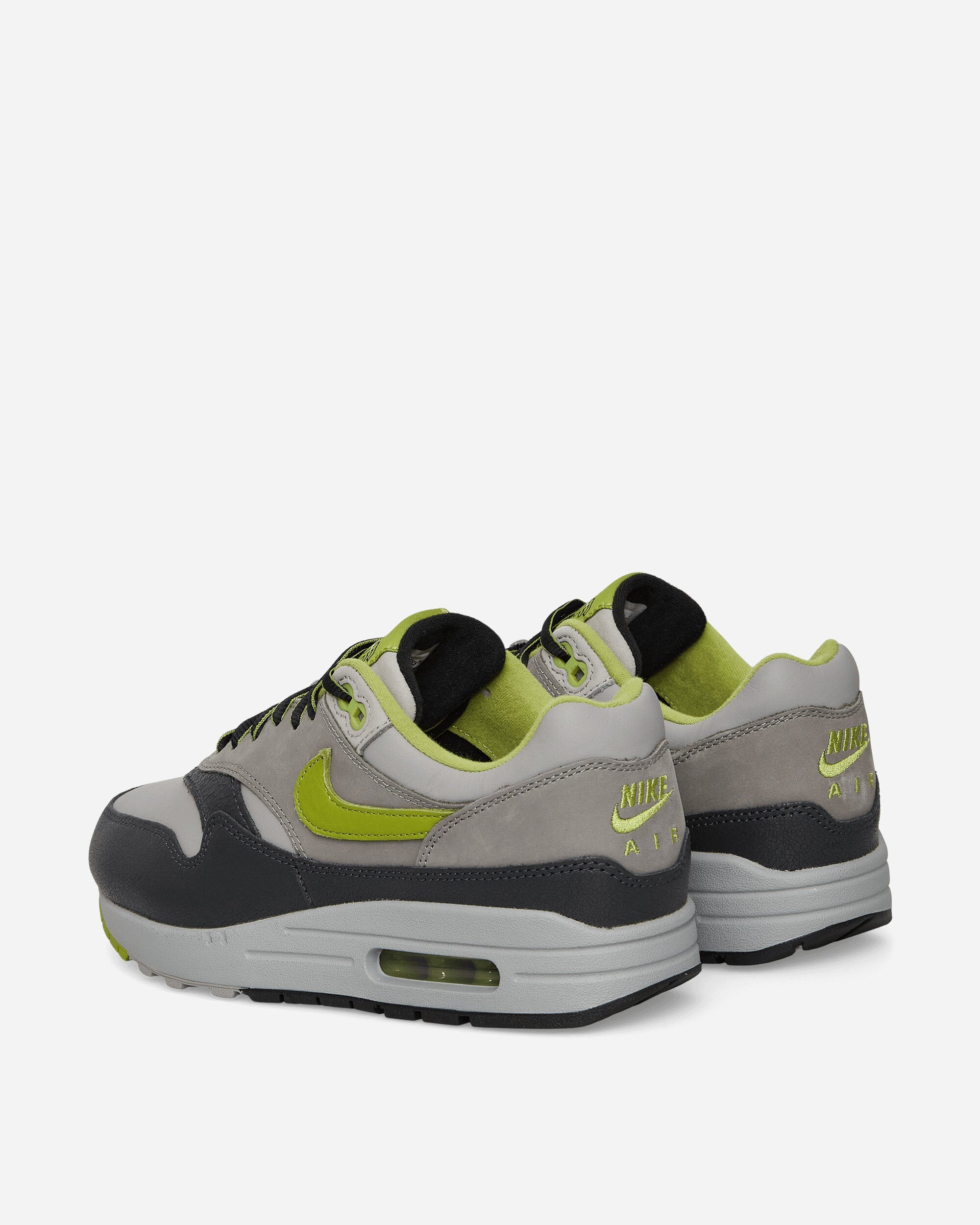 HUF Air Max 1 Sneakers Anthracite / Pear / Medium Grey - 4