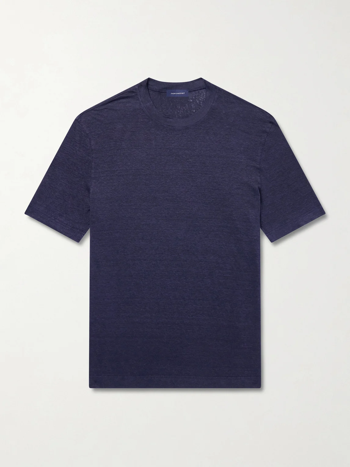 Linen-Blend T-Shirt - 1