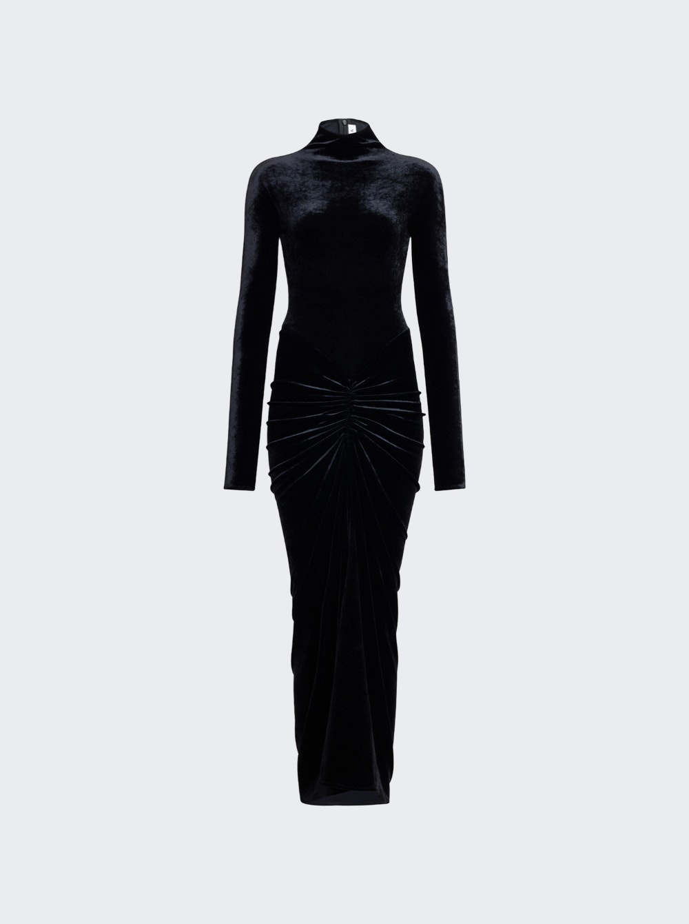 Draped Dress Noir - 1