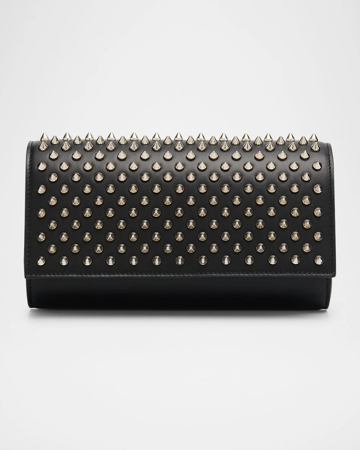 Paloma Spike Studs Leather Wallet on Chain - 1