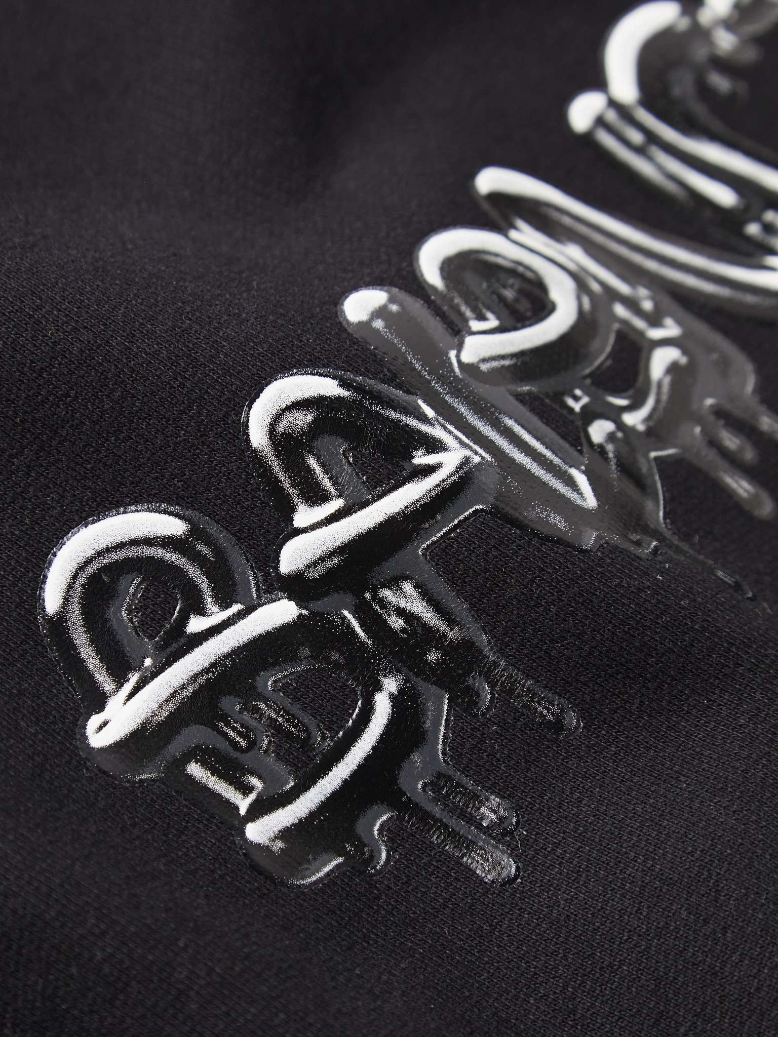 Logo-Print Cotton-Blend Jersey Hoodie - 3