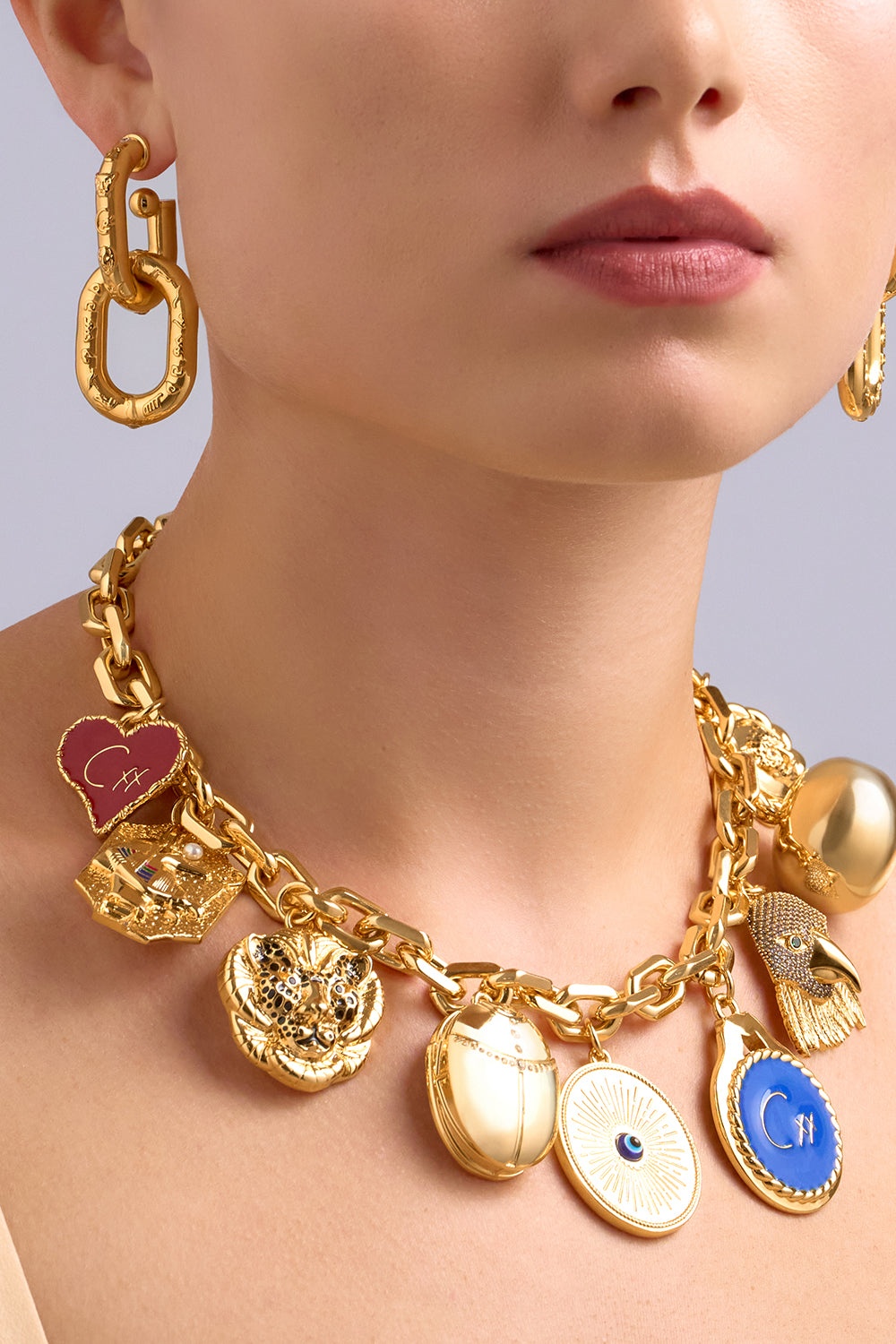 GLOBAL NOMAD CHARM NECKLACE - 3