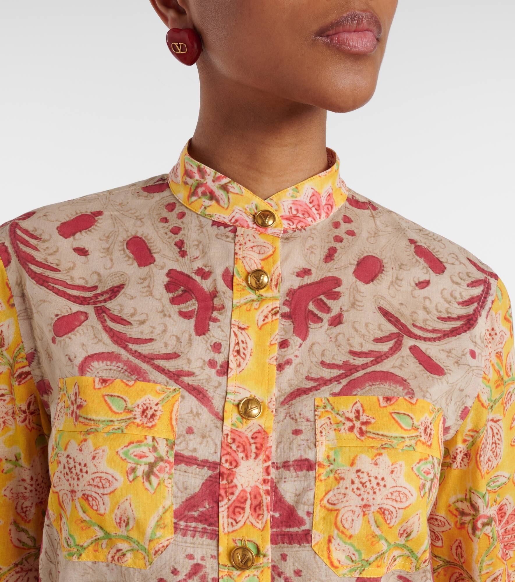 Paisley cotton shirt - 4