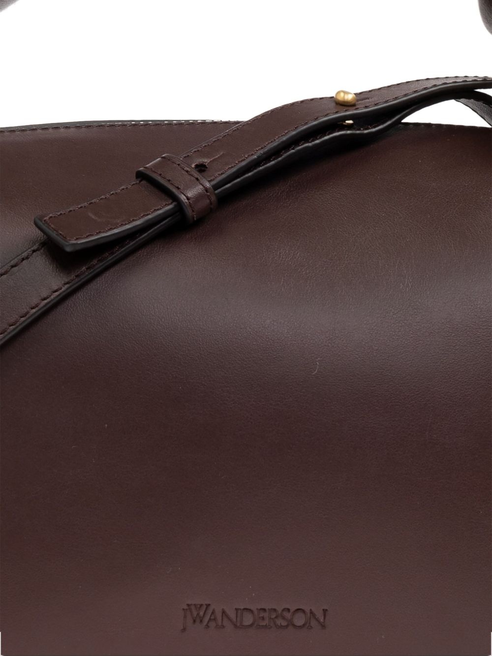 leather tote bag - 5