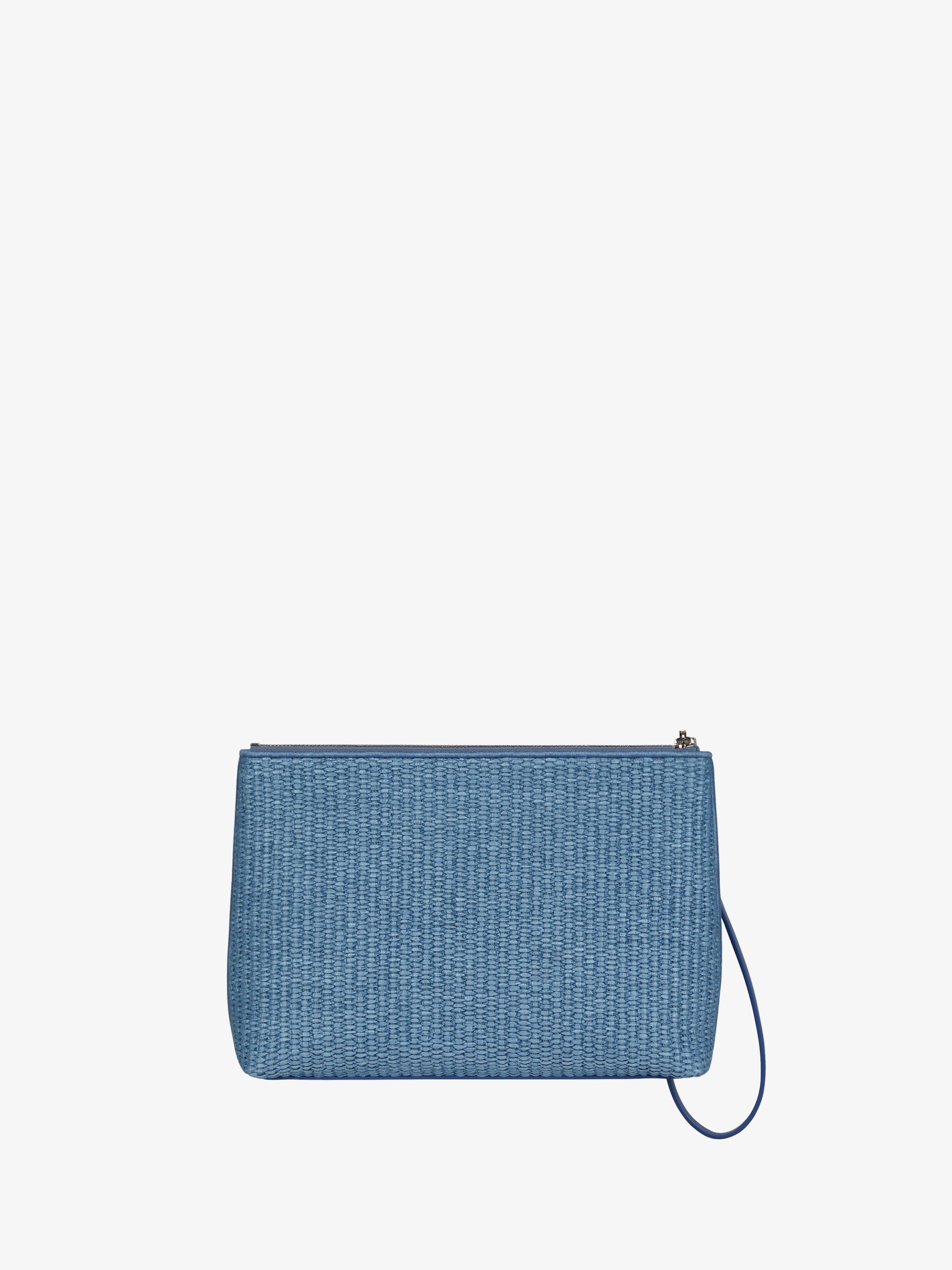 GIVENCHY TRAVEL POUCH IN RAFFIA - 3