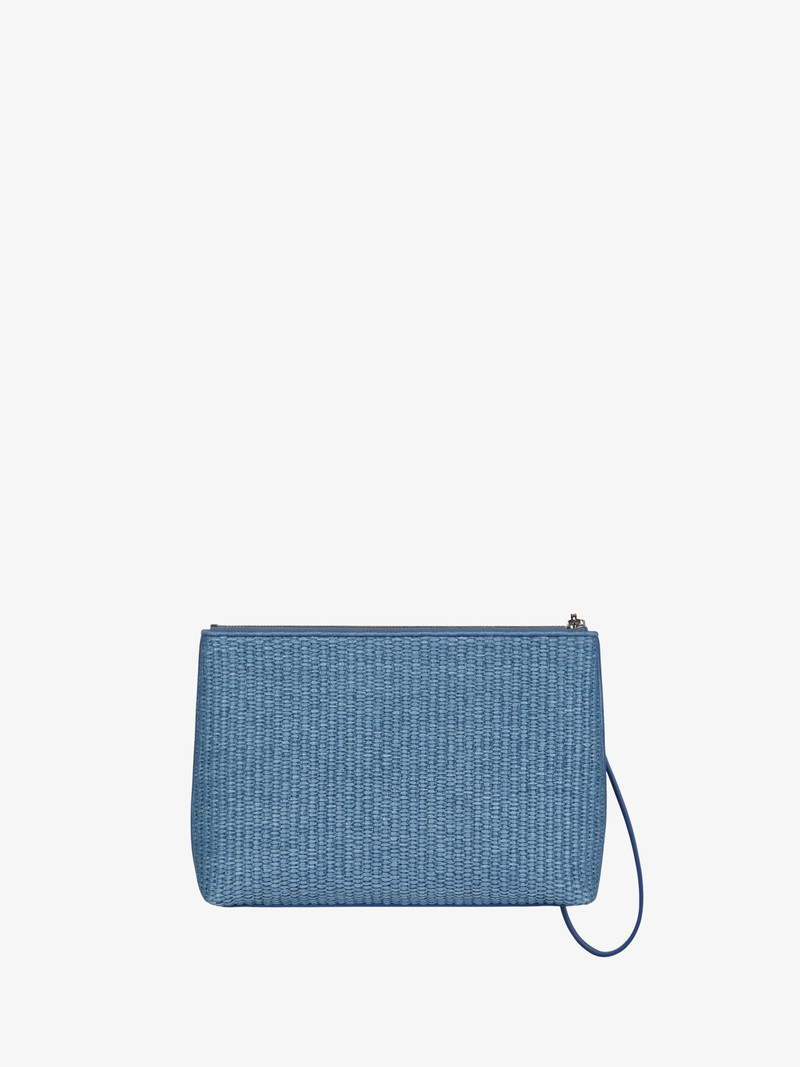 GIVENCHY TRAVEL POUCH IN RAFFIA 4