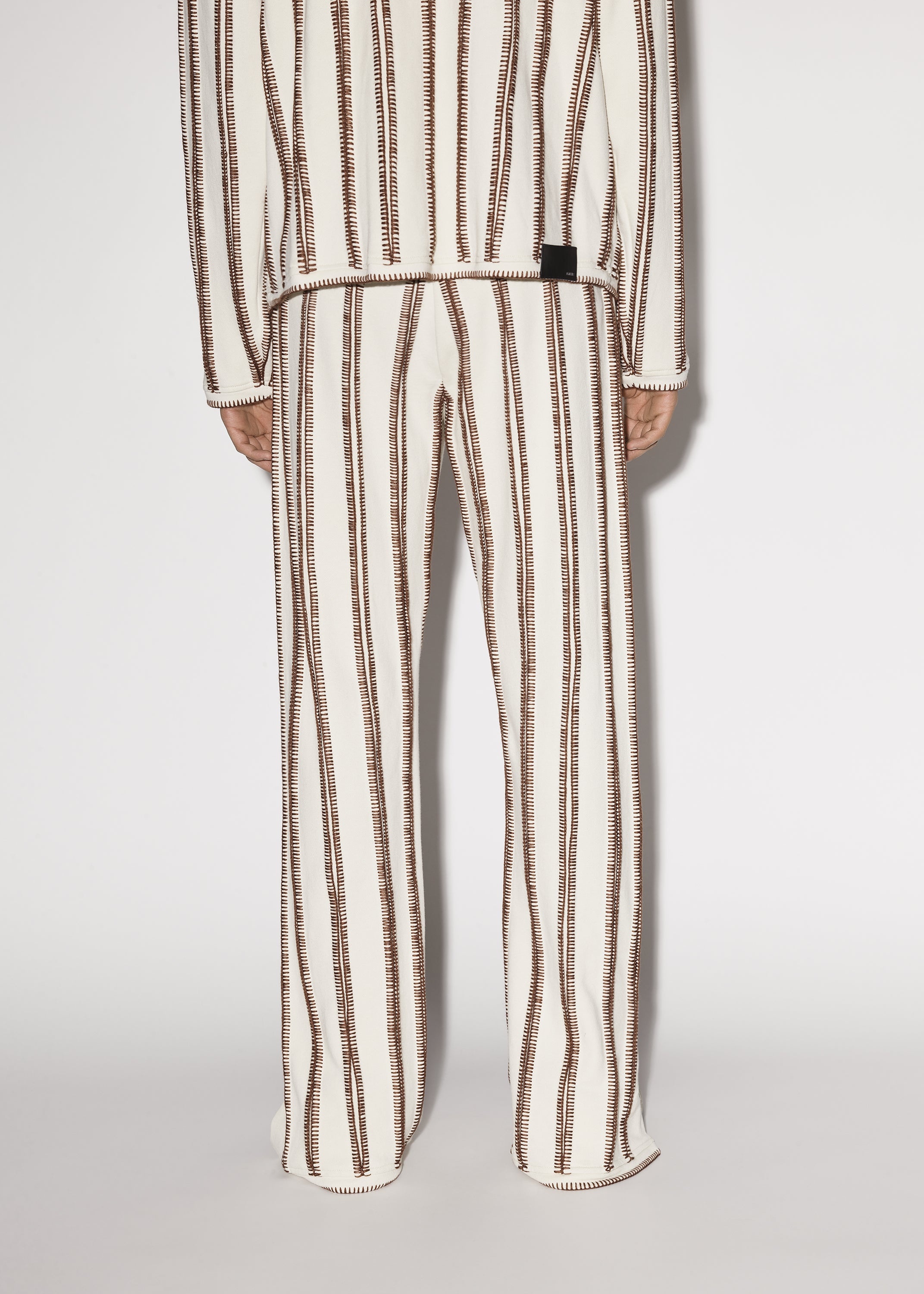 STITCH TRACK FLARE PANT - 4