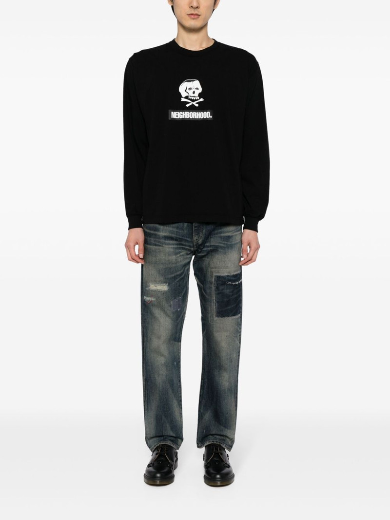 NEIGHBORHOOD Savage ripped jeans outlook