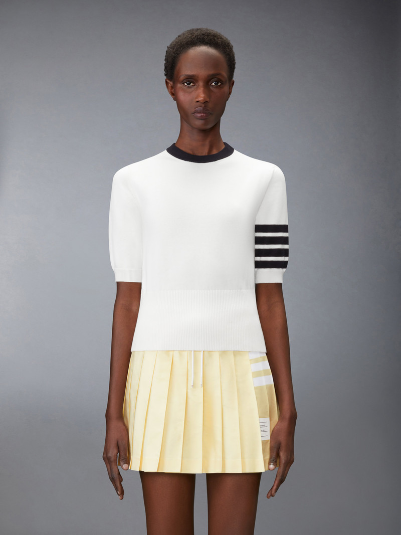 Thom Browne JERSEY HECTOR INTARSIA 4-BAR TEE outlook