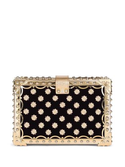 Dolce & Gabbana Dolce Box jewelled clutch outlook