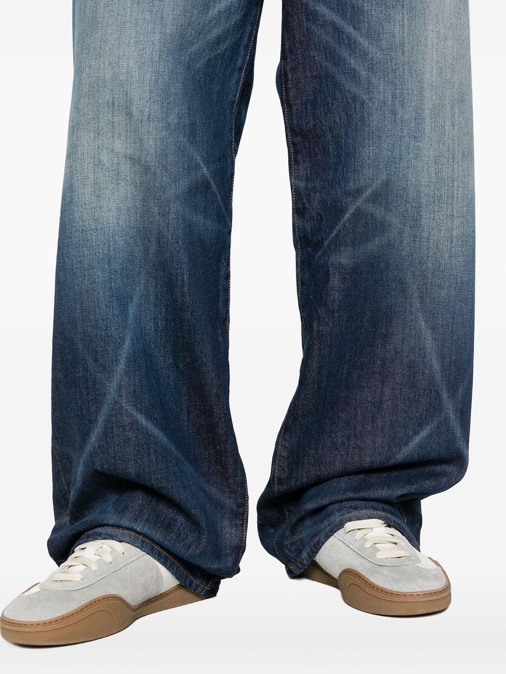 faded-effect jeans - 5