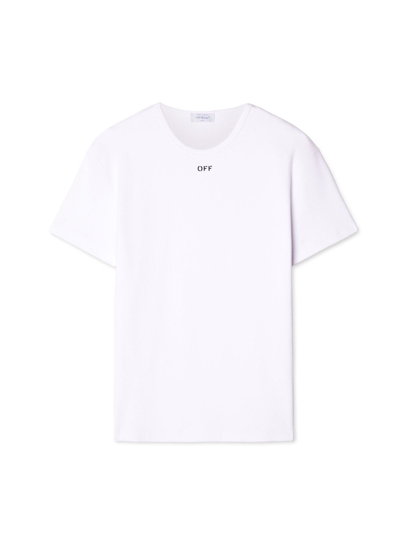 Off Stamp Rib Shaped Tee 1