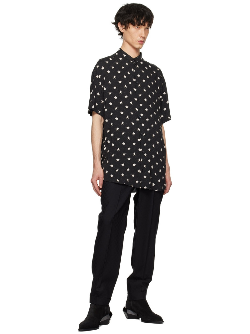 Balmain Black Stars Shirt outlook