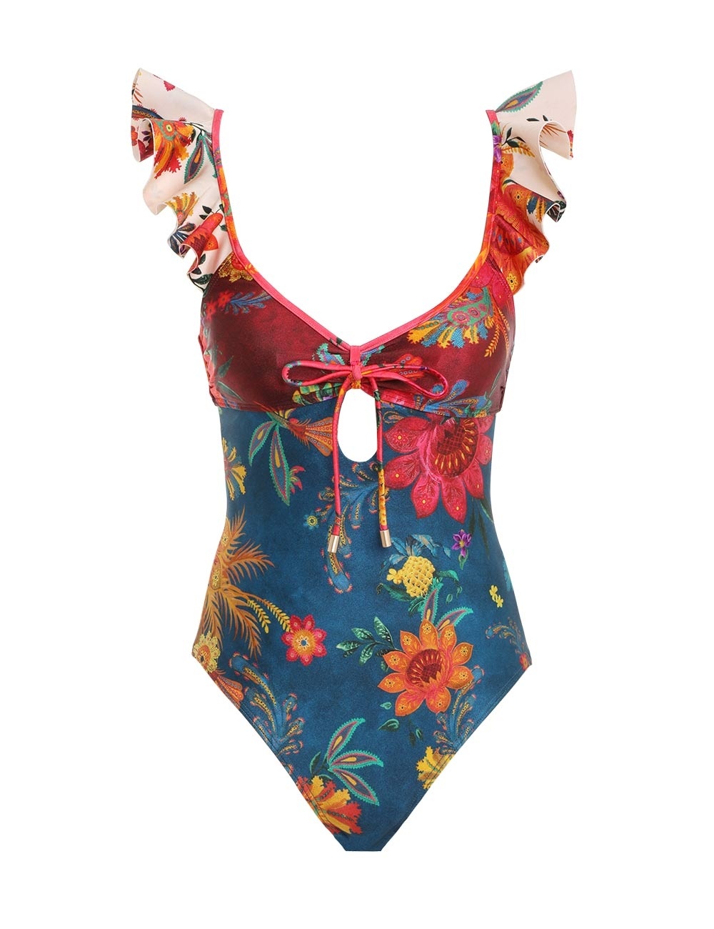 GINGER FRILL SHOULDER 1PC - 1