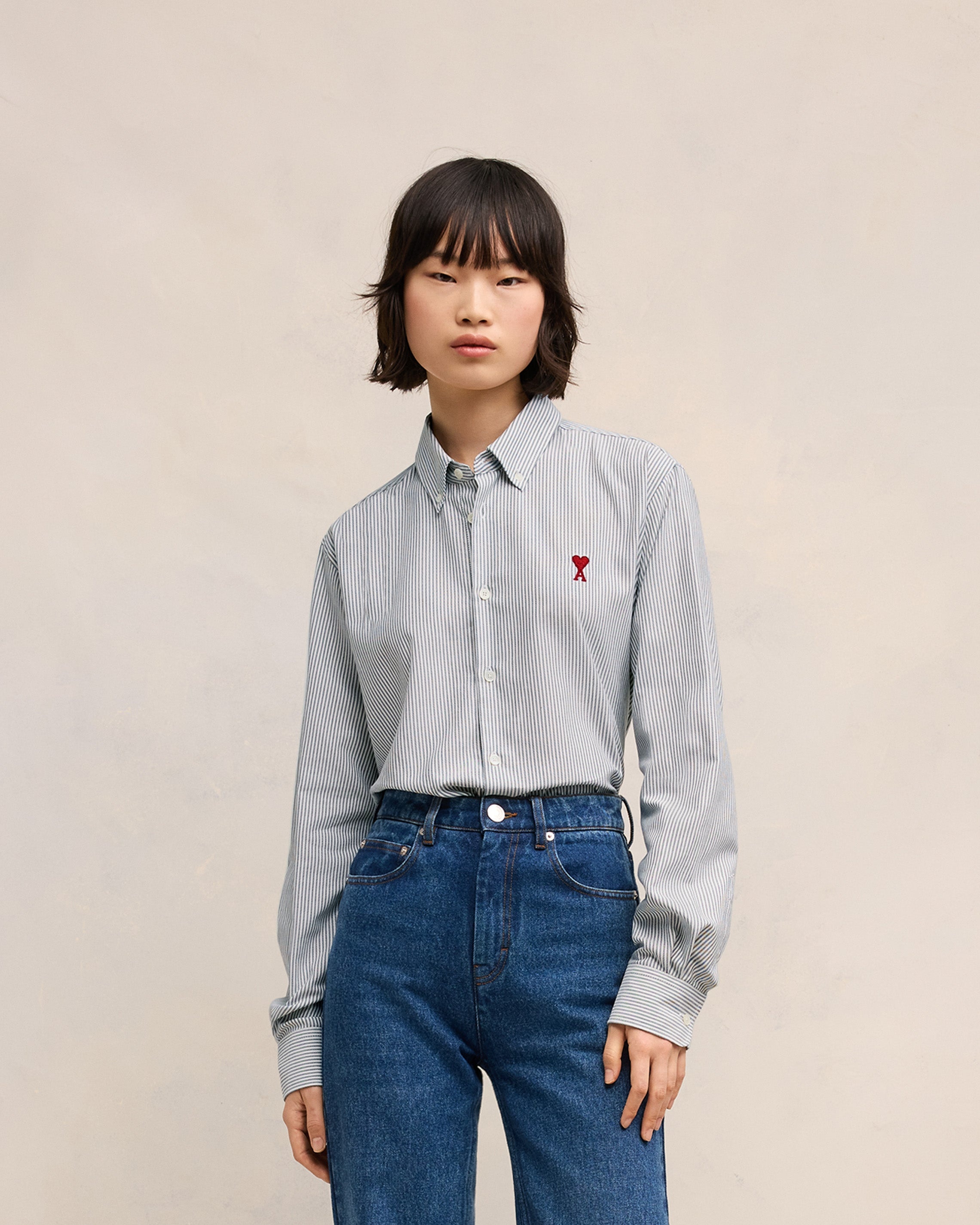 BUTTON-DOWN AMI DE COEUR SHIRT - 2