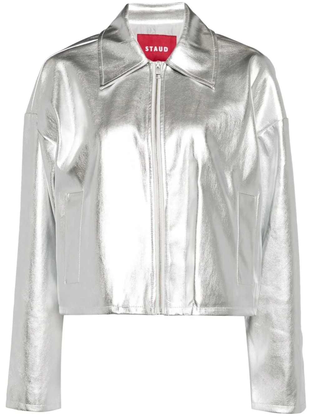 Lennox metallic-effect jacket - 1