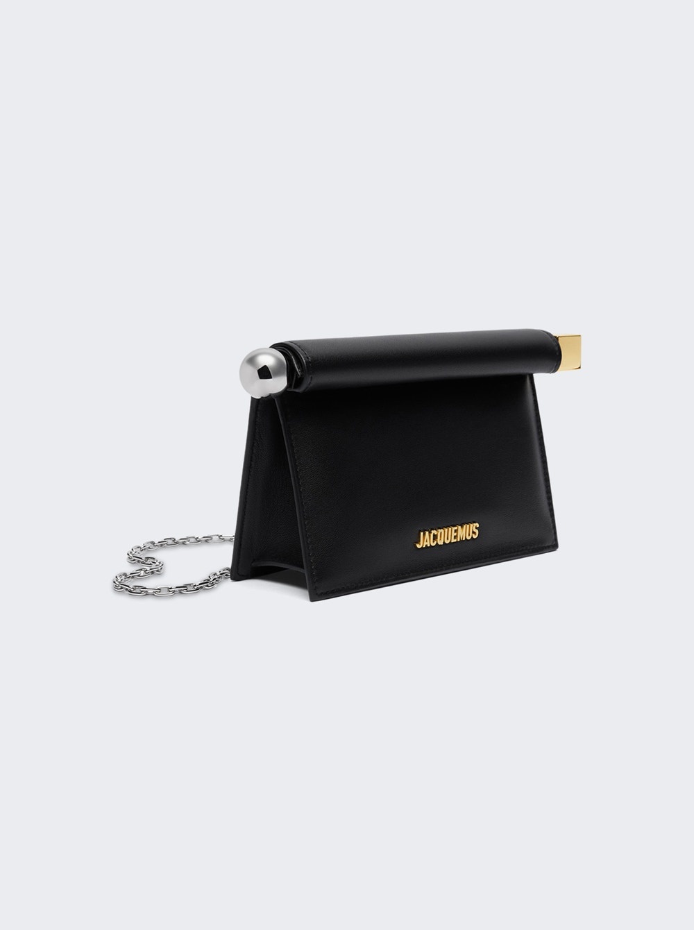 The Small Rond Carré Clutch Black - 4