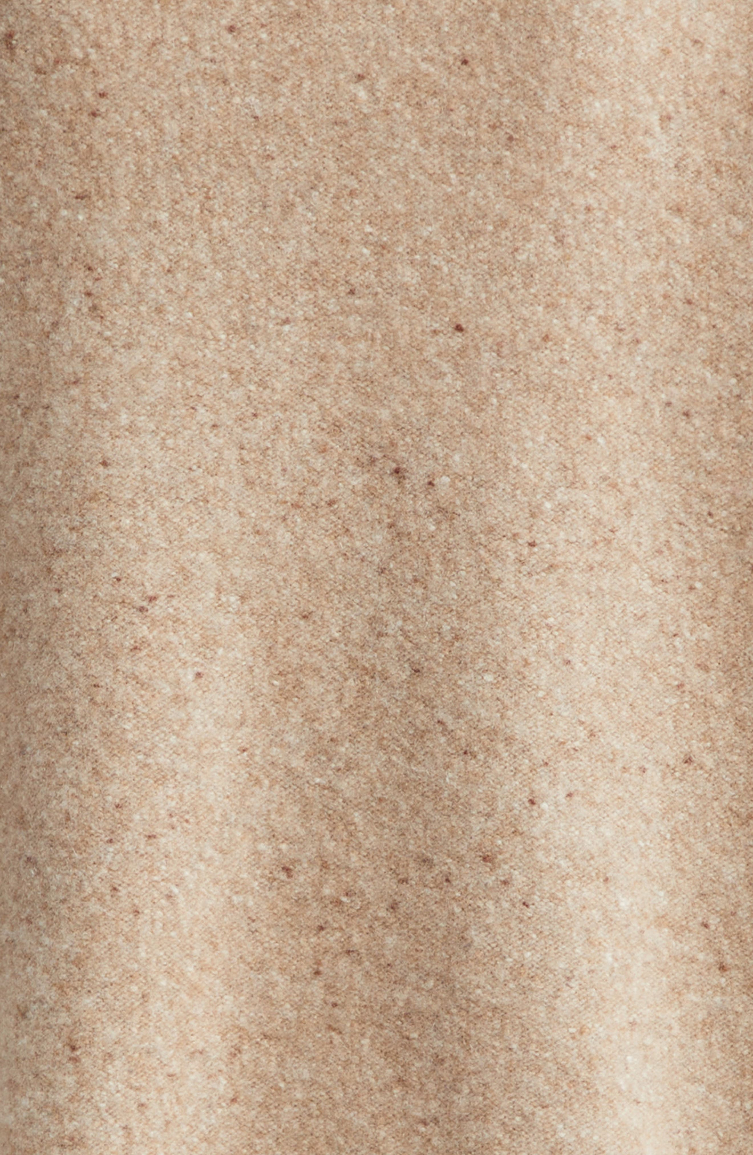 Vince Donegal Funnel Neck Cashmere Sweater in Heather Oat Donegal at Nordstrom - 7