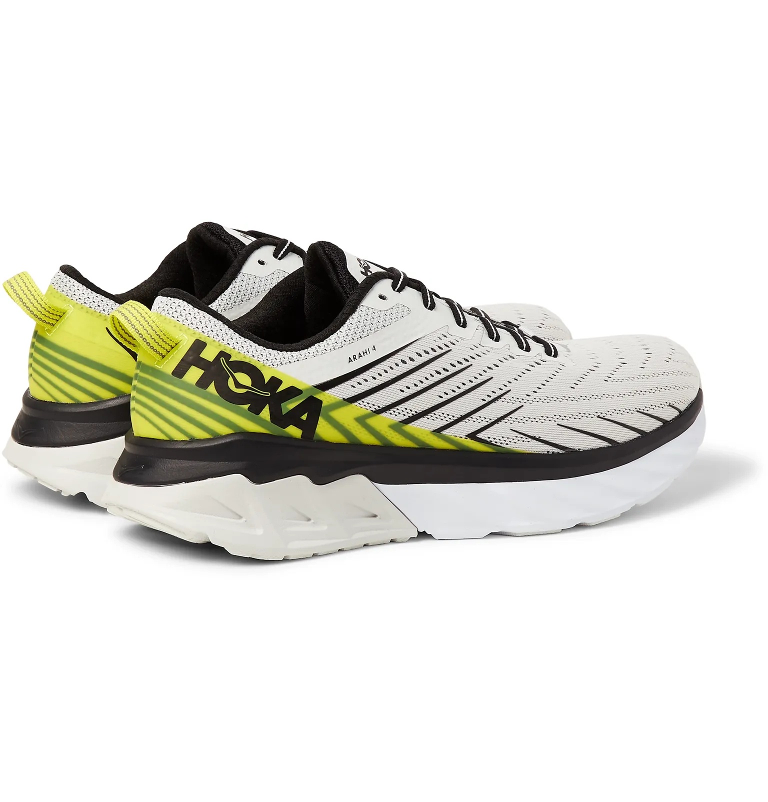 Arahi 4 Rubber-Trimmed Mesh Running Sneakers - 5