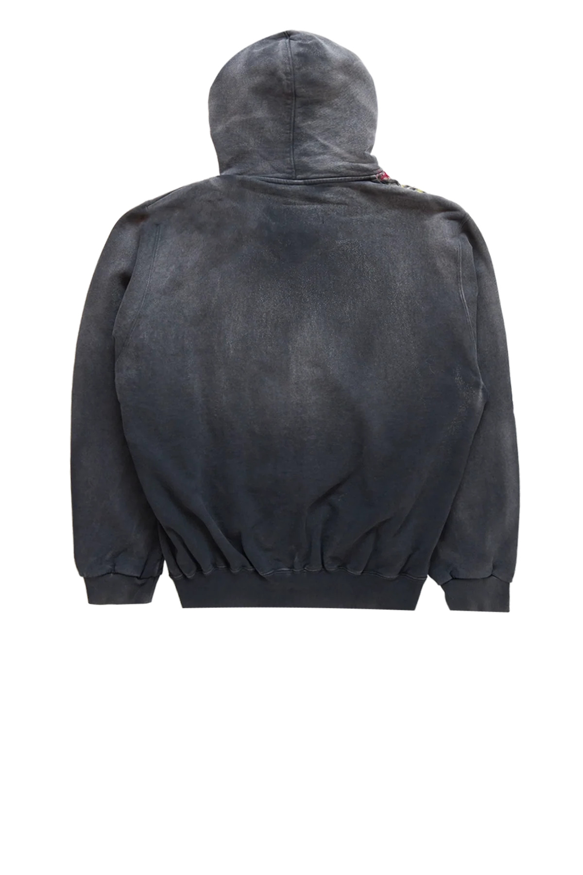 Doublet Embroidered Chain Zip-Up Hoodie Black - 2