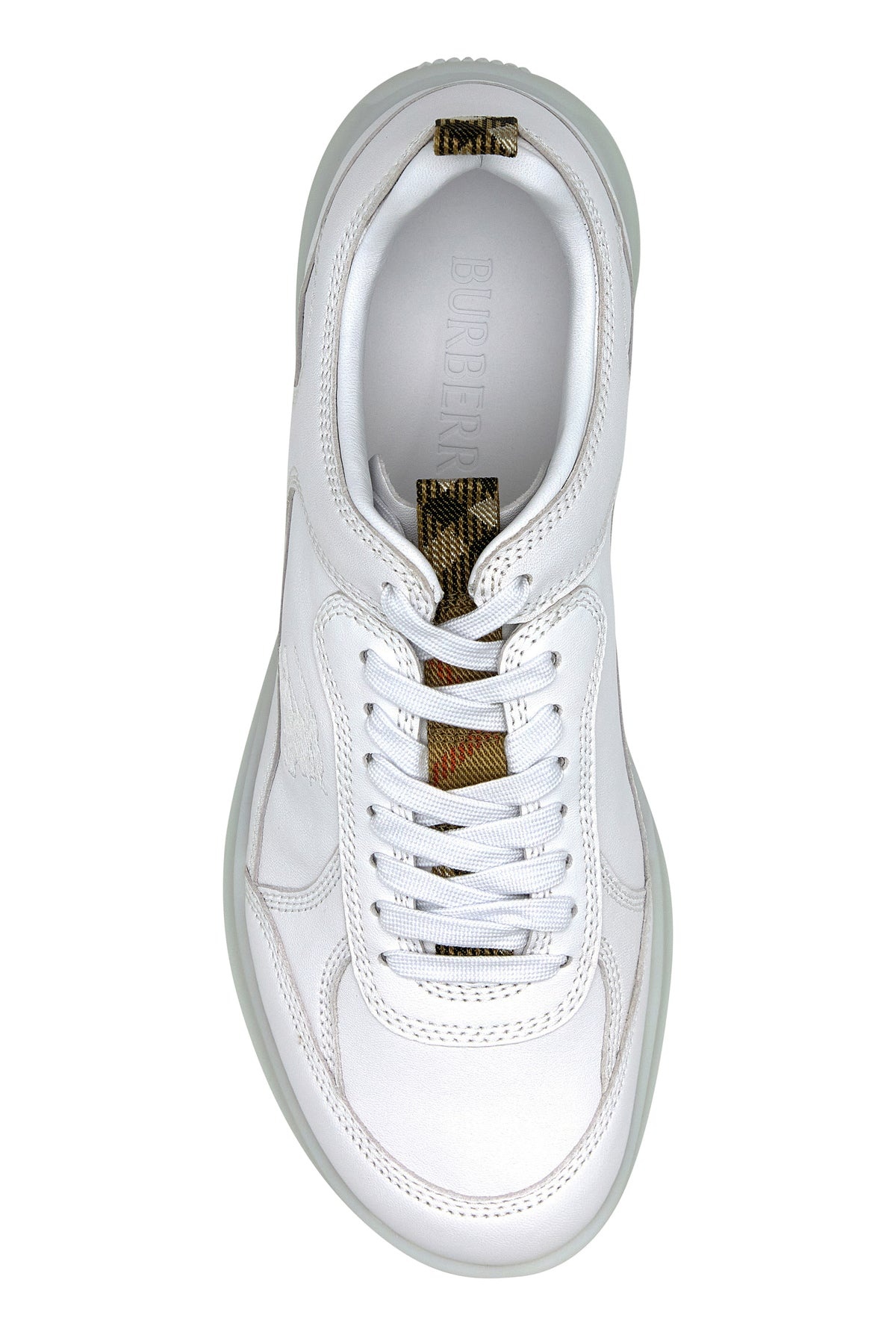 White leather sneakers - 4