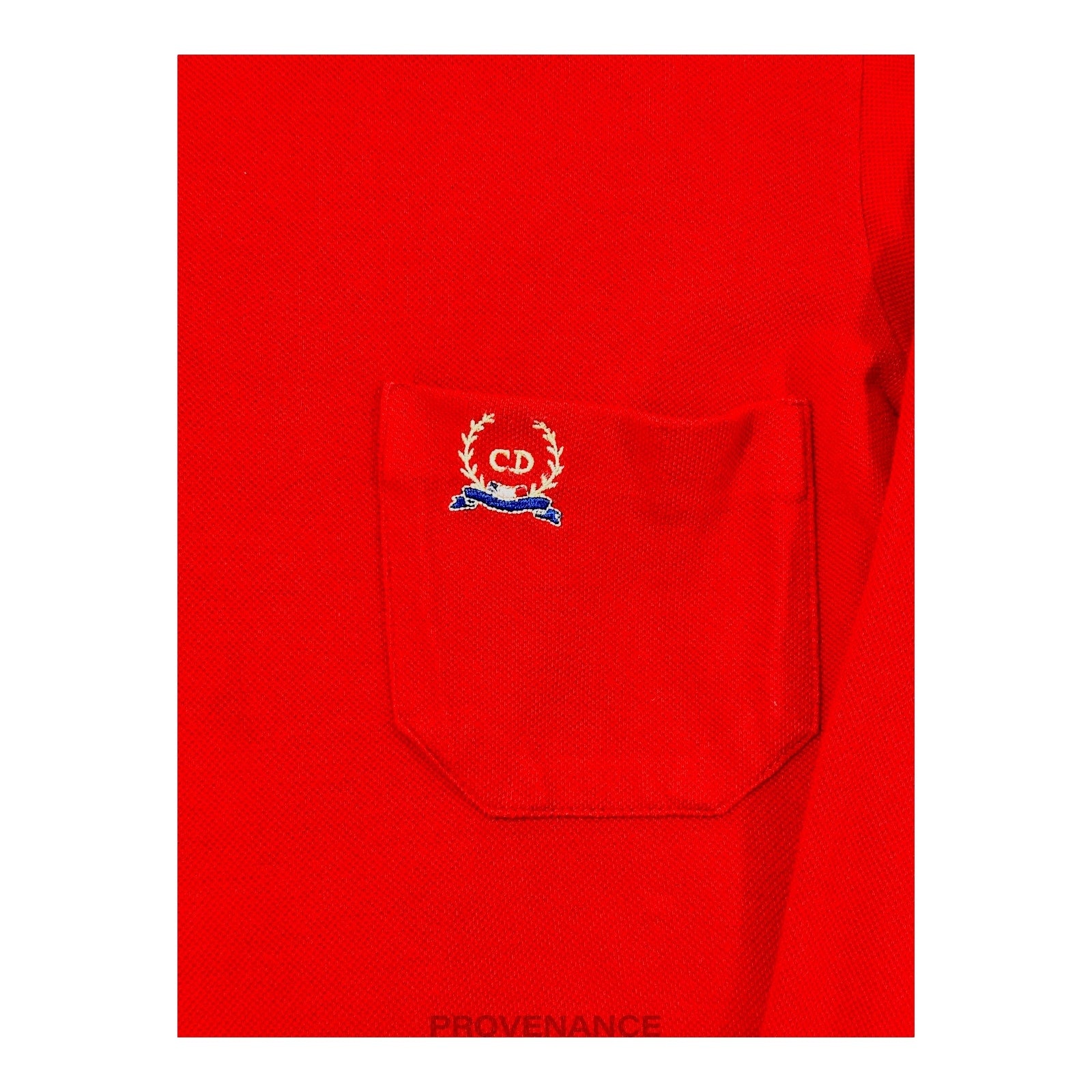 Christian Dior Sports - Christian Dior CD Sports Polo Long Sleeve Shirt - Red 46 - 5