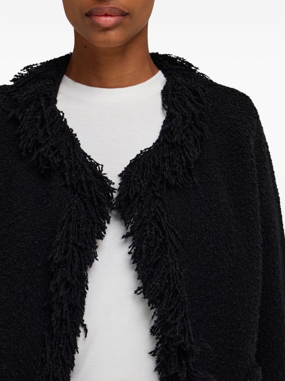 fringed cardigan - 5