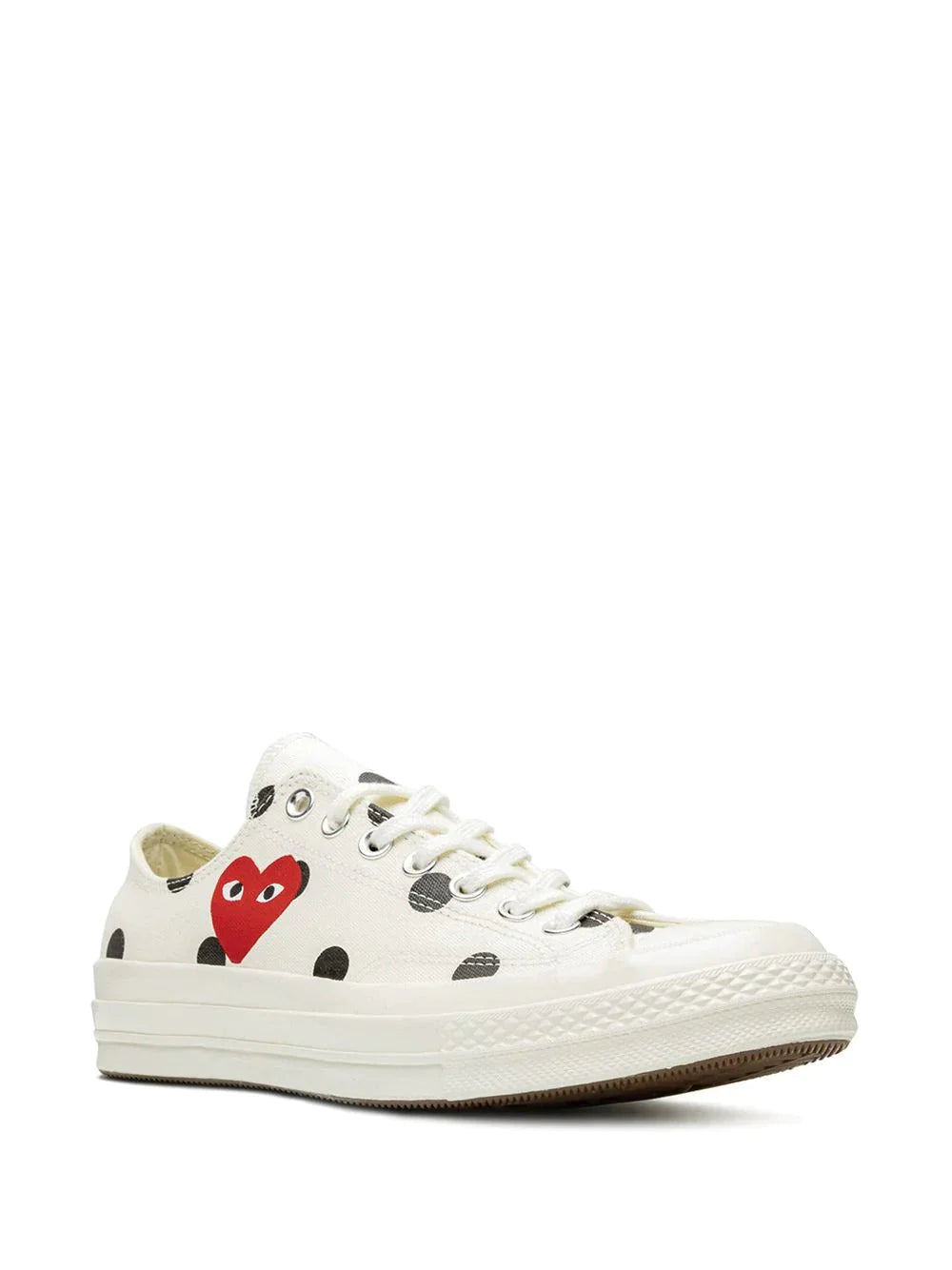Converse Polka Dot Red Heart Low Top - 2