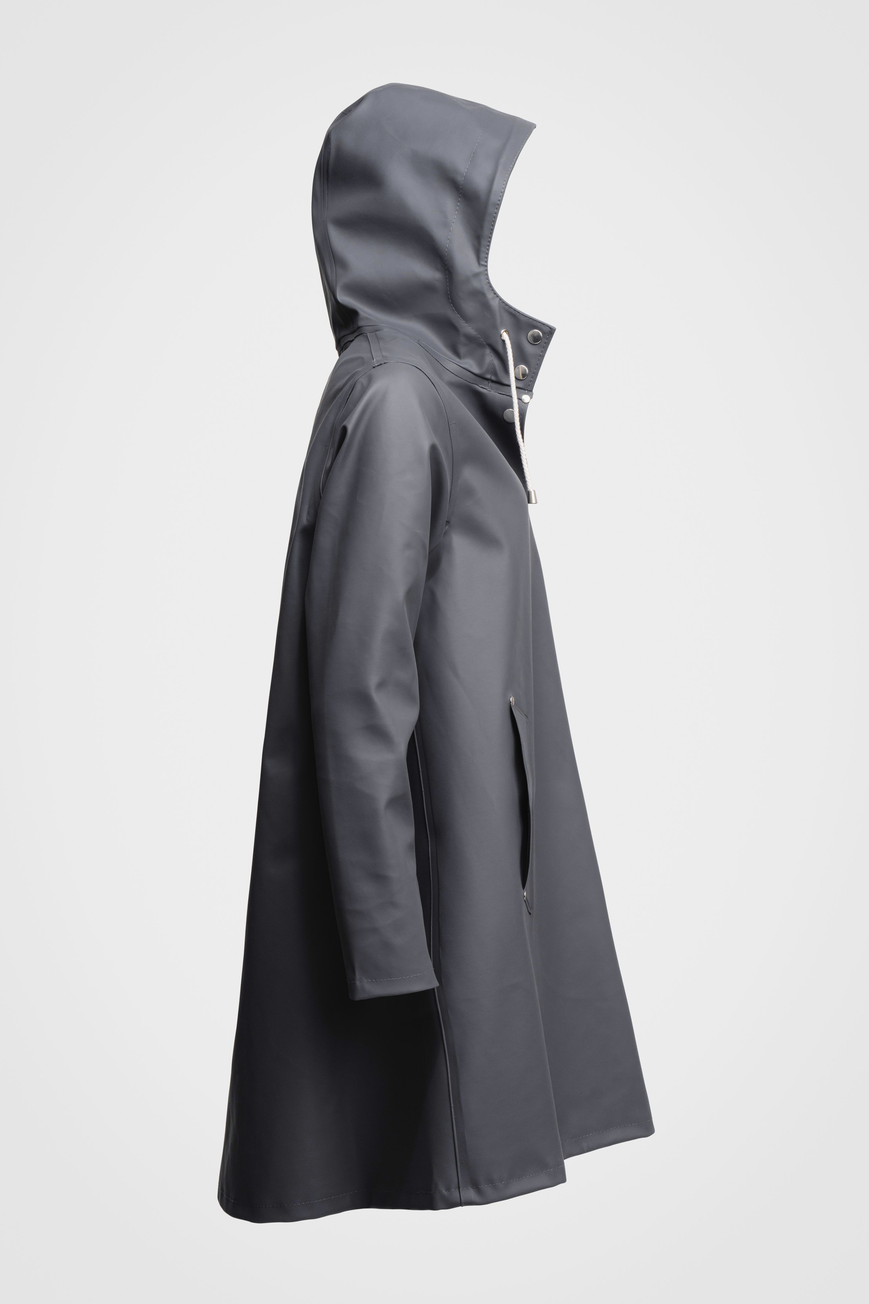 Mosebacke Raincoat Charcoal - 8