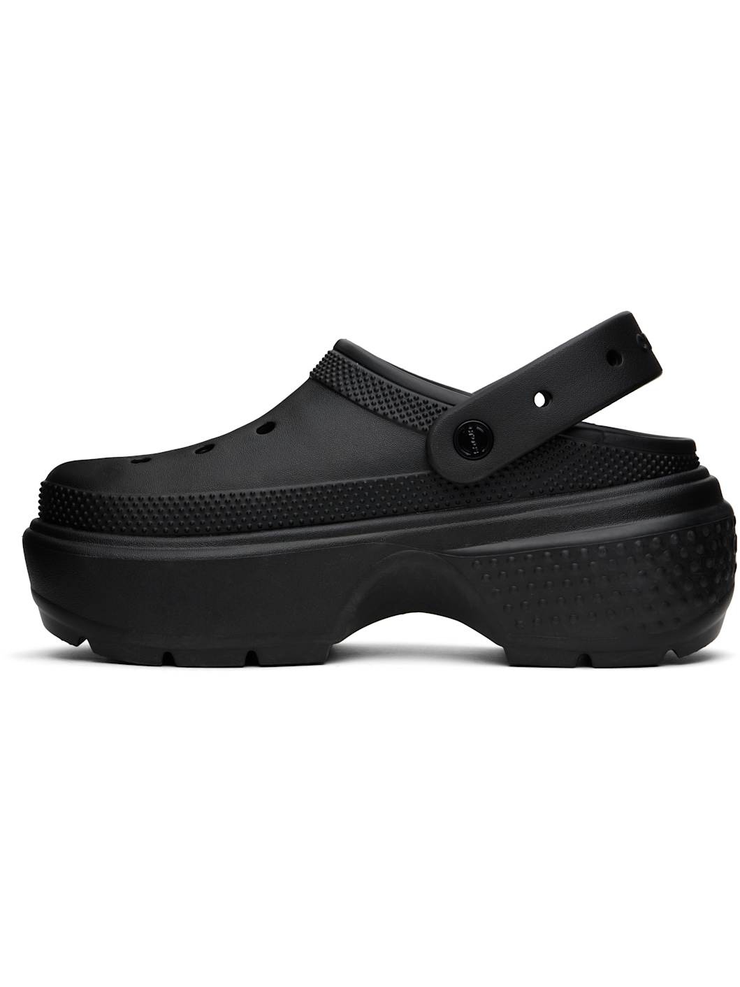 Black Stomp Clogs - 3