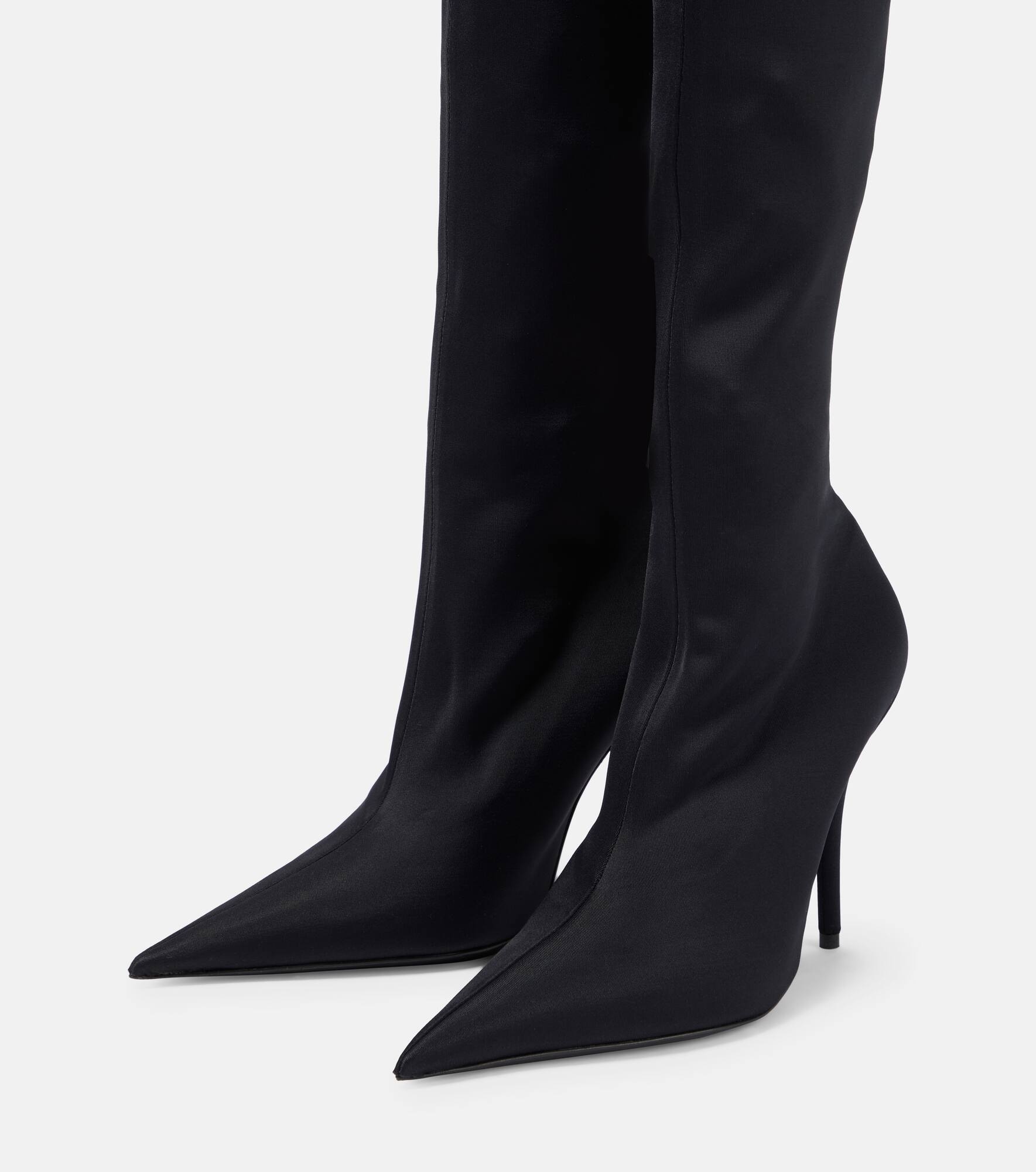 Knife over-the-knee sock boots - 5