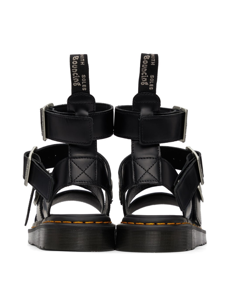 Black Dr. Martens Edition Gryphon High Sandals 4
