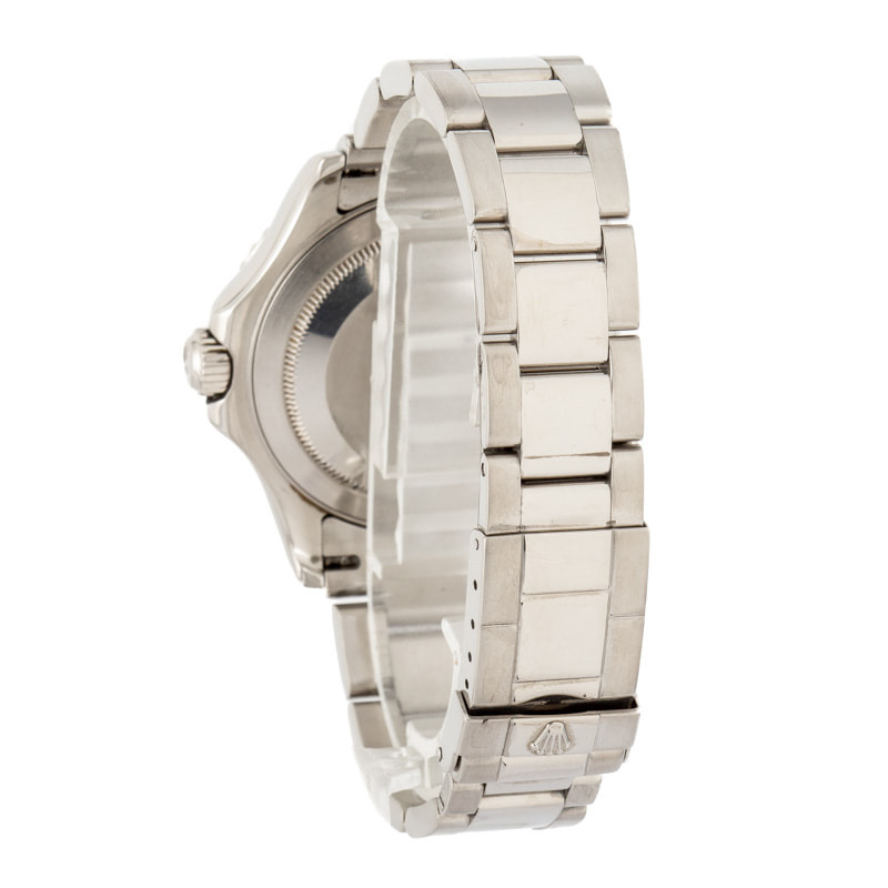 Pre-Owned Rolex Yacht-Master 16622 Platinum Bezel - 3
