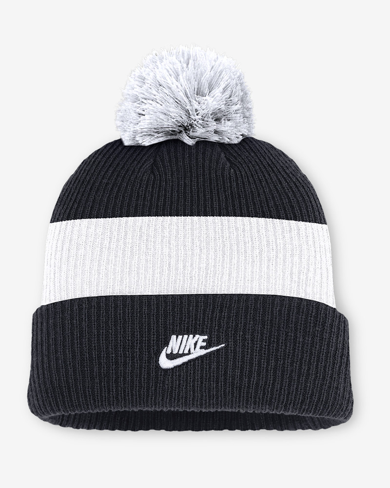 Nike New York Yankees Cooperstown Peak Men's Nike MLB Cuffed Pom Beanie outlook