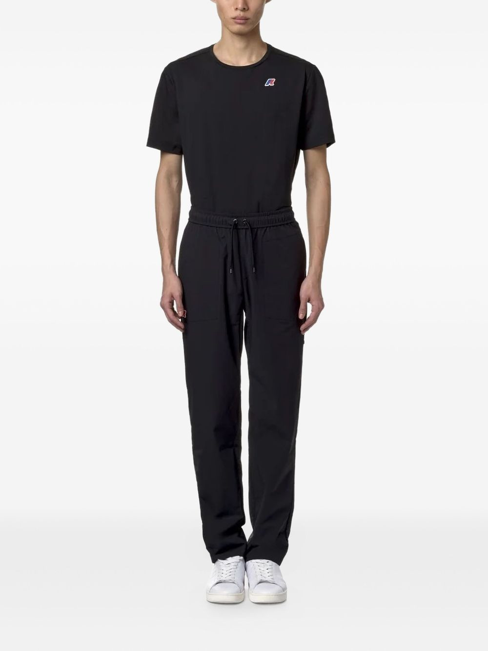 drawstring track pants - 2